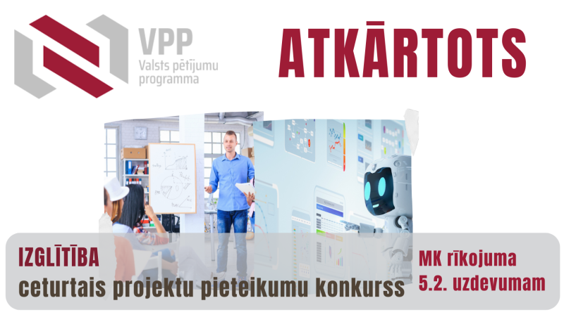 VPP Izglītība 4 atklātais konkurss